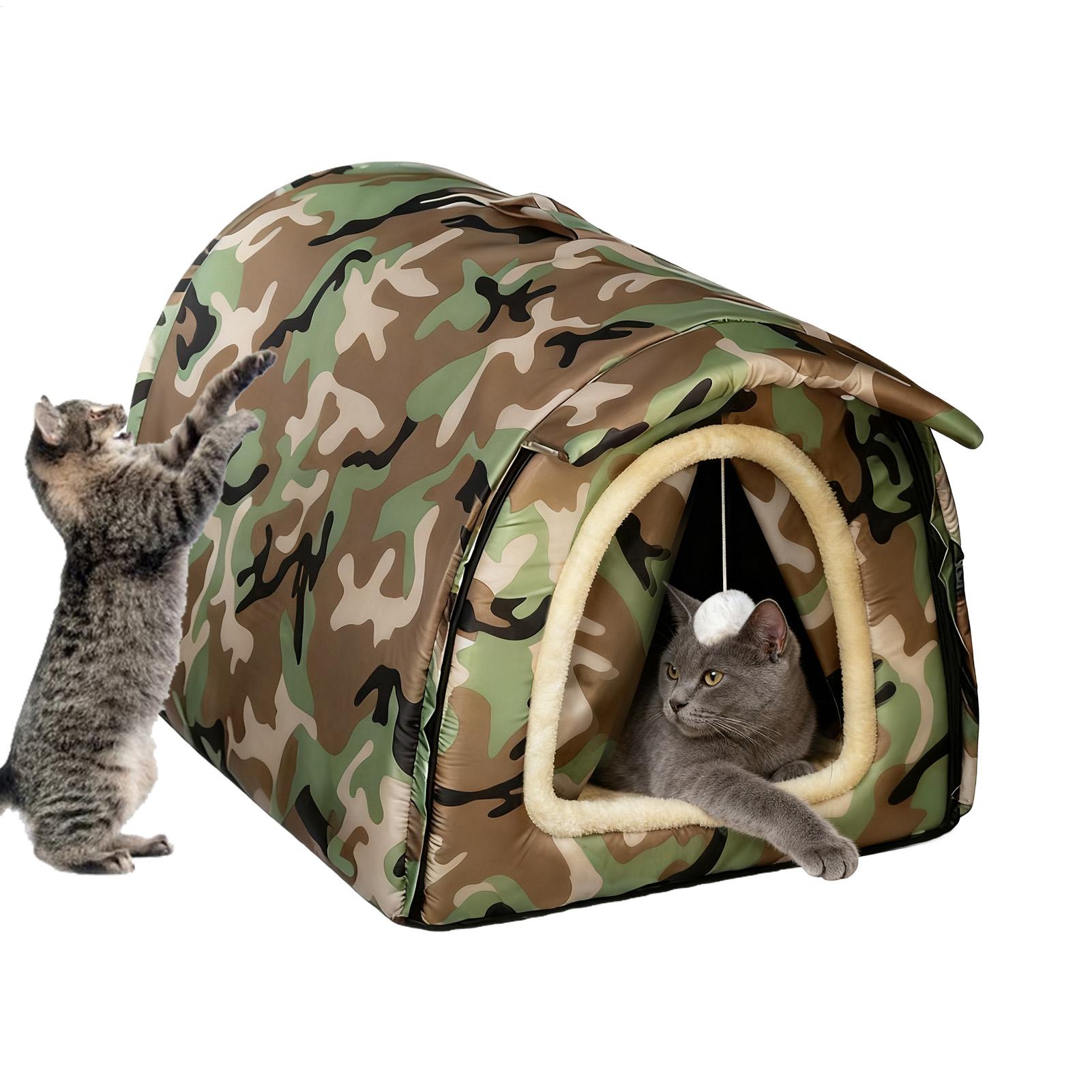Small Dog Bed Warm Tent Pet Supplies Cat House For Kitten Puppy Animal Calming Puppy Sleeping Travel Winter Home Outdoor Indoor China Mainland