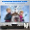 60/84/100/120-Inch Lightproof Foldable Portable Movie Screen 16:9 Daytime Viewing Anti-Light Projector Screen for Home Theater Indoor Outdoor