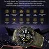 Smartwatch Militärisch Herren 360*360 HD Bildschirm Taschenlampe Gesundheitsüberwachung Wasserdicht Herzfrequenz BT Anruf Smartwatch Für Android IOS