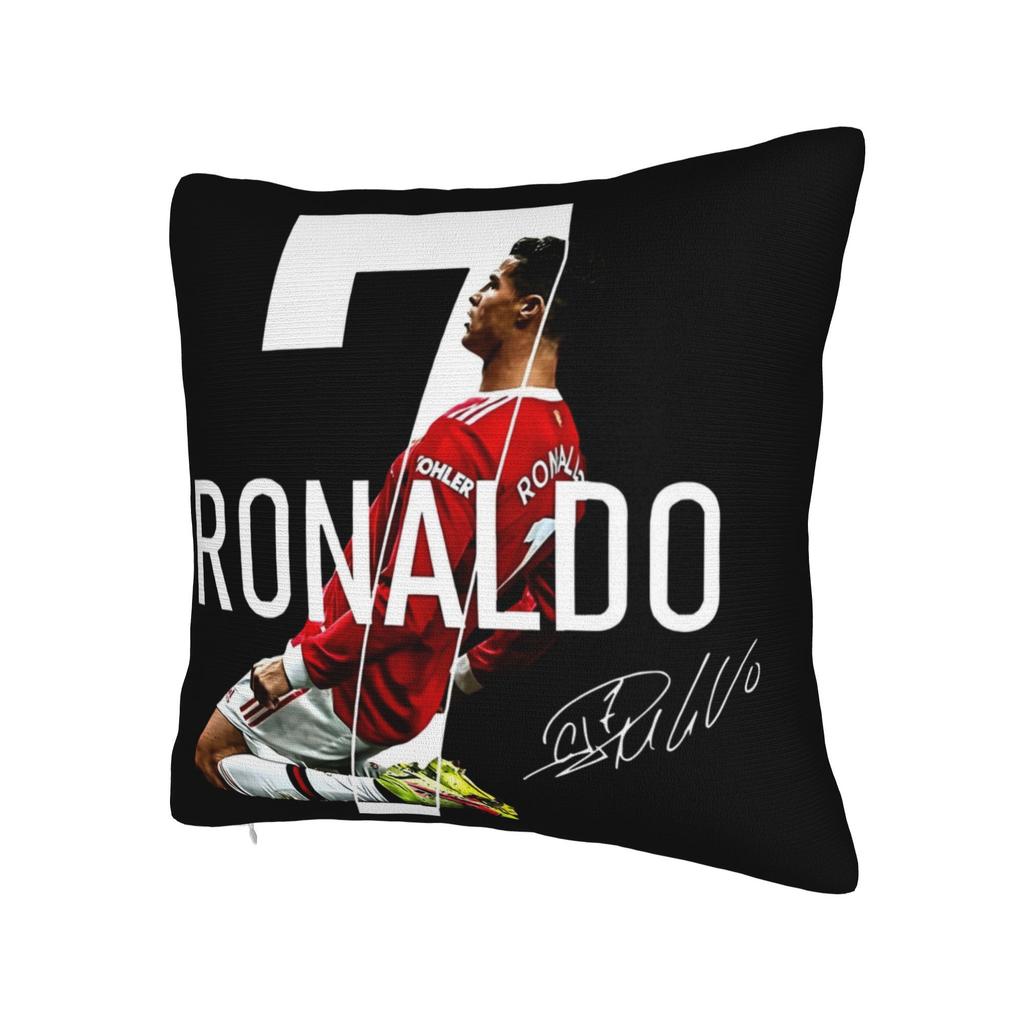1Pc Cristiano Ronaldo Cr7 Decorative Pillowcases For Cozy Living Room And Bedroom Soft Machine Washable Cores Not Included