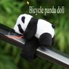 Neues Fahrradlenker-Schmuckstück, Niedliche Tier-Plüschpuppen-Anhänger, Panda-Hänge-Dekoration für Fahrrad- & Motorradlenker