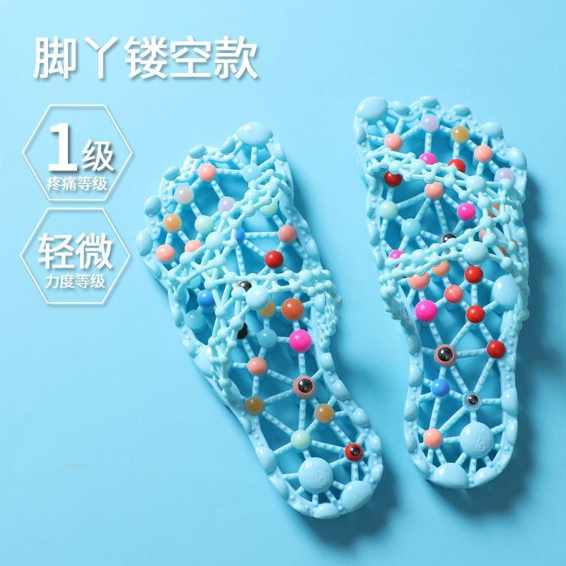 

Summer Women s Bathroom Slippers, Hollow Non-Slip Indoor Shower Slippers, Quick Dry Leakage Home Dormitory Slippers with Foot Massage Sole 37