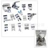 Deluxe Presser Foot Set: 32-62pcs Multifunctional Sewing Accessories for Home Machines