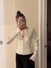 New French Classic Round Neck Knit Cardigan - Women's Autumn/Winter Sweater