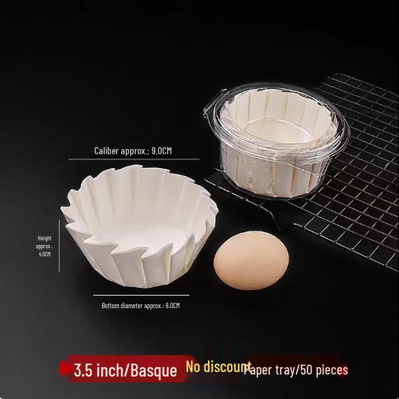 Jiebangda Basque Rabbit Design Paper Cake Cups