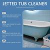 Pastiglie Detergenti per Vasca da Bagno Formula Pulente Rimuove Calcare Macchie Odori Sicuro per Uso Domestico Contenitore in Plastica