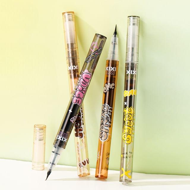 xixi - Flower Tiny Light Eyeliner - U1-U3 #U3 Light Brown - 600mg