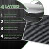 Premium Cabin Air Filter With Activated Carbon Compatible with ES300H, 4RUNNER,