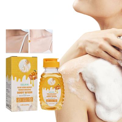 Honig-Körperwaschmittel zur Tiefenreinigung, Peeling, Befeuchtung und Aufhellung der Haut mit straffender Wirkung