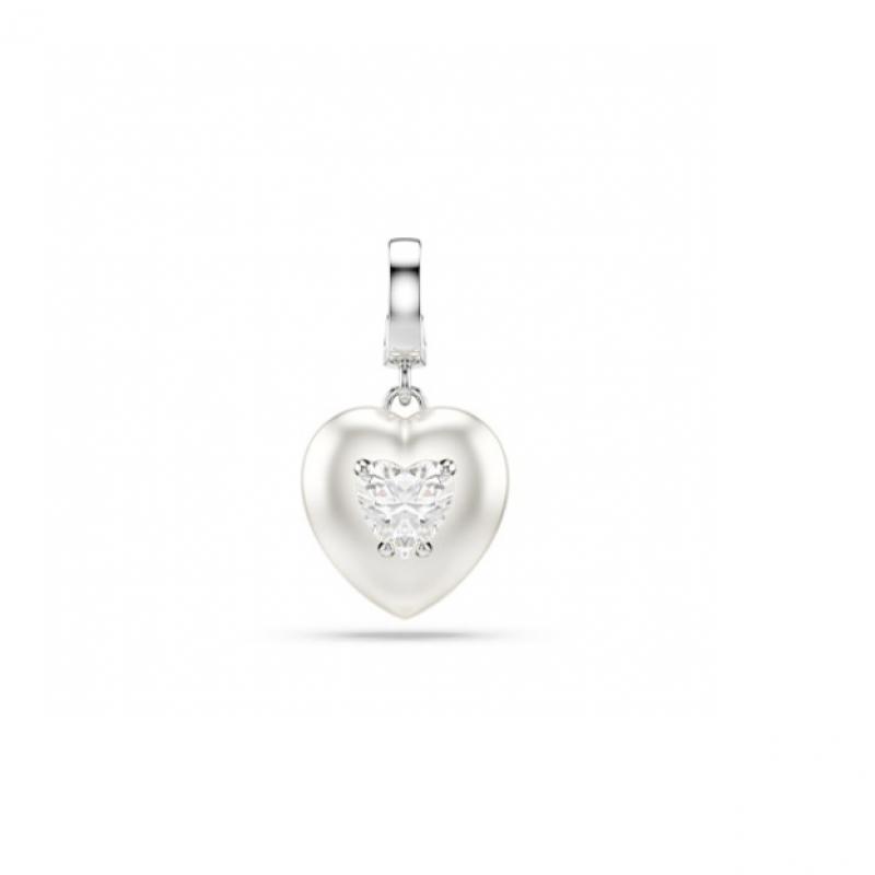 Swarovski Idyllia Charm Rhodium Heart
