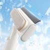 1/2Pcs Window Wiper with Bevel Scraper Design Automatic Water Recovery Wiper Portable Multi-Surface Glass Cleaner