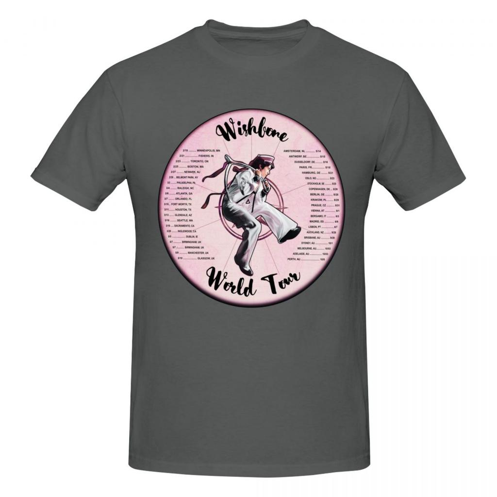 Unisex Conan Gray Wishbone World Tour 2026 2026 T Shirt Streetwear Cotton Tshirt