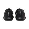 Nike Mercurial Vapor 15 Club TF Rasen Klettverschluss Langlebig Low-Top Fußballschuhe Kinder Sneaker Schwarz DJ5966-001