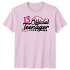 13 Offizielles Teenager Dreizehnter Geburtstag Unisex T-Shirt