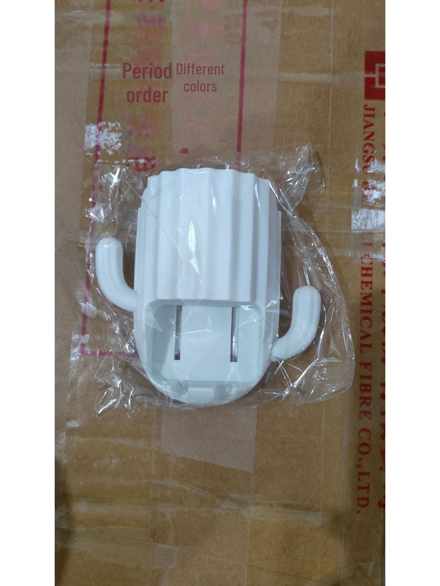 

Настенный держатель для зубных щеток и зубной пасты «Кактус» белый