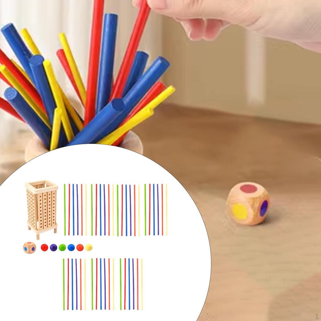 Children Pull Stick Toy ,Early Education Toy, Educational Interactive Board Game Tabletop