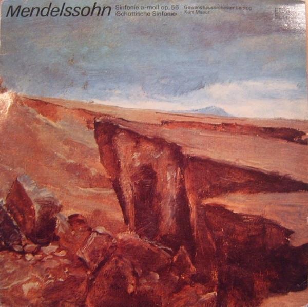 

LP Record FELIX MENDELSSOHNBARTHOLDY GEWAN Sinfonie Amoll Op. 56 Schottische 826247 ETERNA 1972 Germany Classical Used