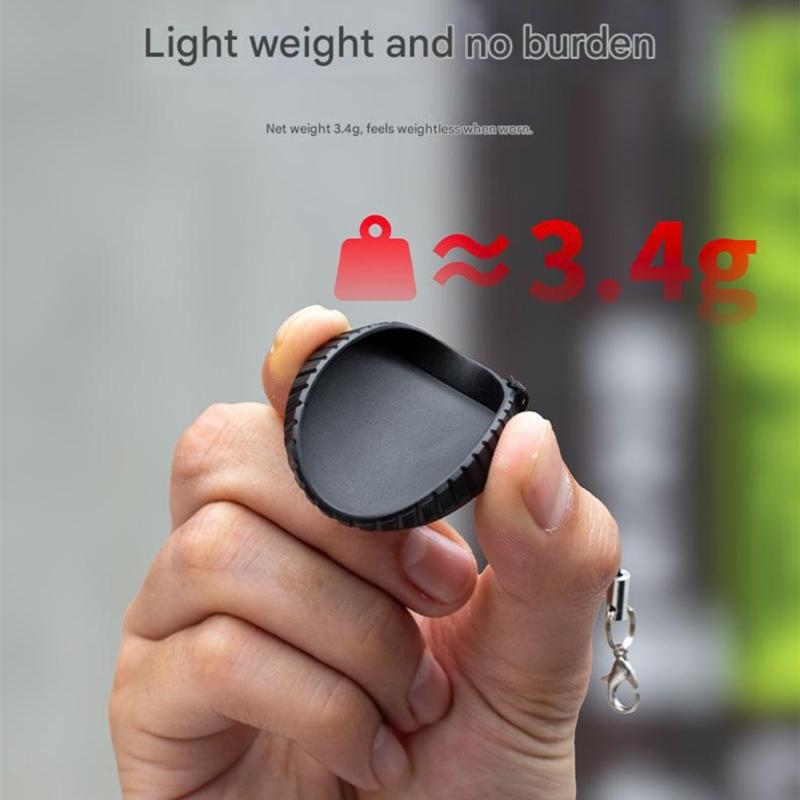 2pcs Silicone Front Lens Caps with Antiloss Lanyard for ACTION 6 Camera Lens Cover Protector Against Scratches and Dust