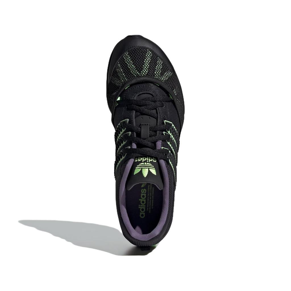 Adidas Originals Adistar Comp Fabric Comfortable Versatile Shock Absorbing Durable Low Top Lifestyle Casual Shoes Women Sneaker Black Green IG6026