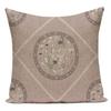 Polyester Tropical Plant Monstera Palm Leaf Cushion Cover Pillow Cover For Home Chair Sofa Decorative Throw Pillowcase