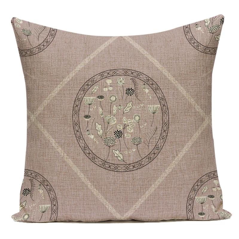Polyester Tropical Plant Monstera Palm Leaf Cushion Cover Pillow Cover For Home Chair Sofa Decorative Throw Pillowcase