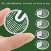 Cuscini in Silicone Flip Gel Pad Piccoli Punti Rotondi Antiscivolo Infradito GEL Antiscivolo Trasparenti Cuscinetti per Avampiede Protezioni per Dita dei Piedi
