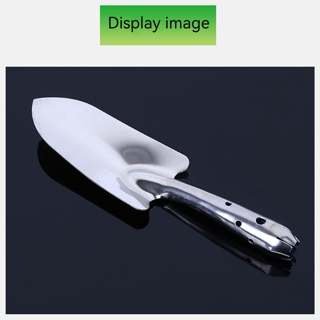 Garden Stainless Steel Small Shovel Garden Forest Tools Potted Vegetable Shovel Gardening Digging Soil Fleshy Flower Shovel