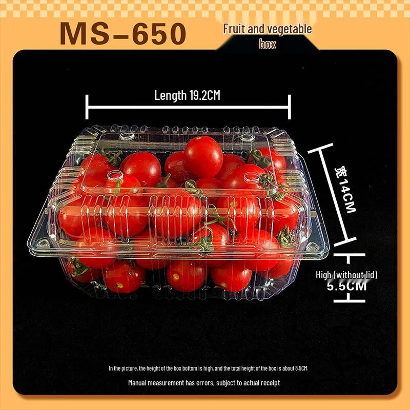 

Disposable Fruit & Vegetable Container with Lid
