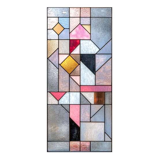 

Yousheng Static Glass Sticker Glue-Free Installation Electrostatic Window Film No Residue Waterproof Sunproof Privacy Film Day & Night Privacy G