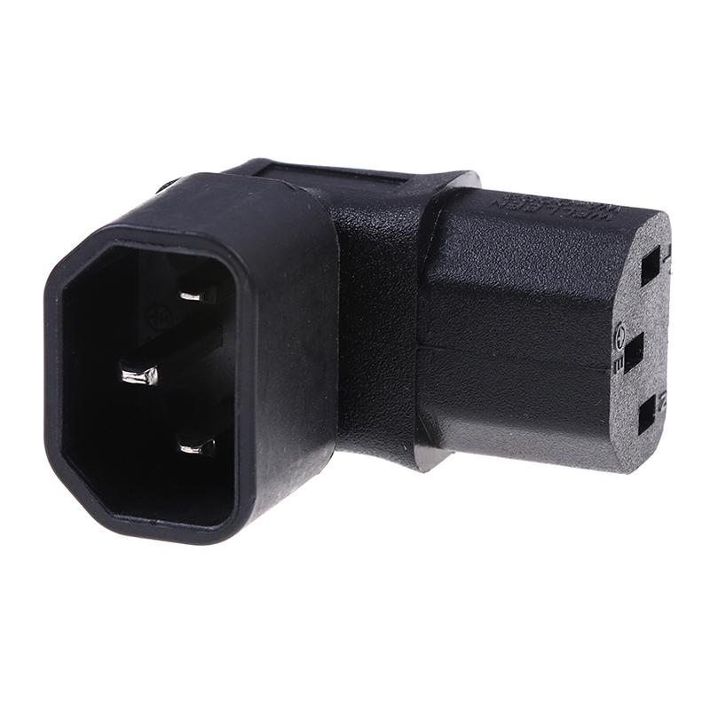 

IEC 320 от C14 до C13 под прямым углом, от C13 до C14 под углом 90 градусов вверх