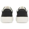 Armani Exchange Round Toe Lace-Up Rhinestone Logo Low-Top Sneakers 3.6cm Women sneakers Black XW002788AF23057UC001