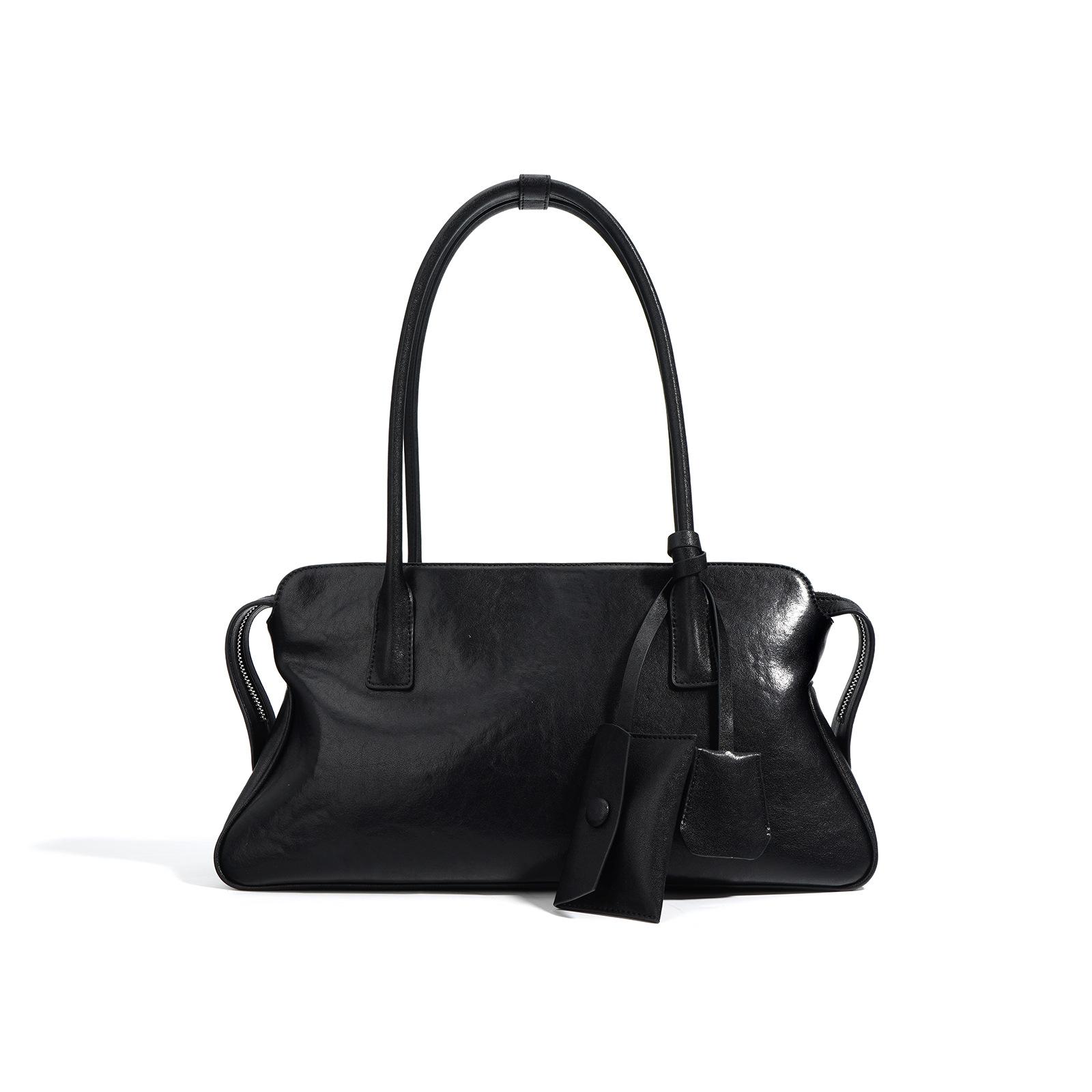 

Сумка Niche Bag женская сумка-подушка высококачественная модная сумка через плечо повседневная и универсальная ручная кладь подмышкой чёрный