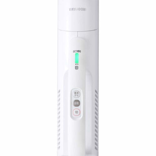 Iris Ohyama Vacuum Cleaner Cordless Ultra Thin Lightweight Handy Paper Pack Stick Cleaner Lightweight 1.3kg 2WAY Equipped with Dust Sensor SBD-74-W Wh