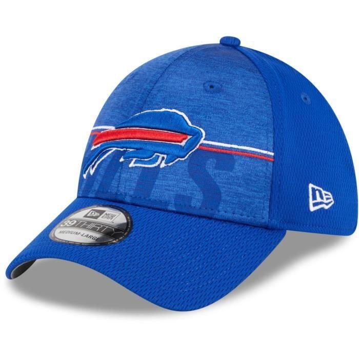 Casquette - New Era - 39Thirty - NFL TRAINING 2023 - Buffalo Bills - Blanc - Homme