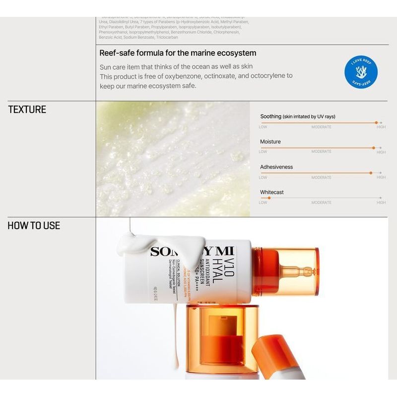 SOME BY MI - V10 Hyal Hydra Capsule Sunscreen