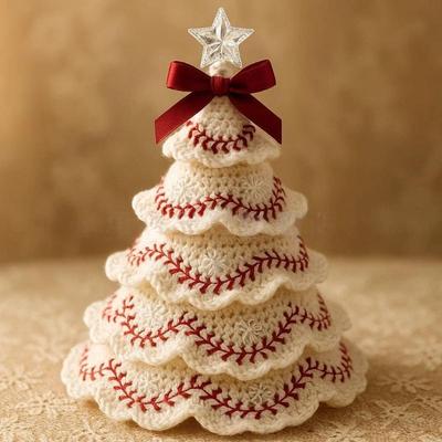 Yarn Christmas Tree Ornaments Craft Kits For Handmade Holiday Decorations And Festival Crafts Accessories