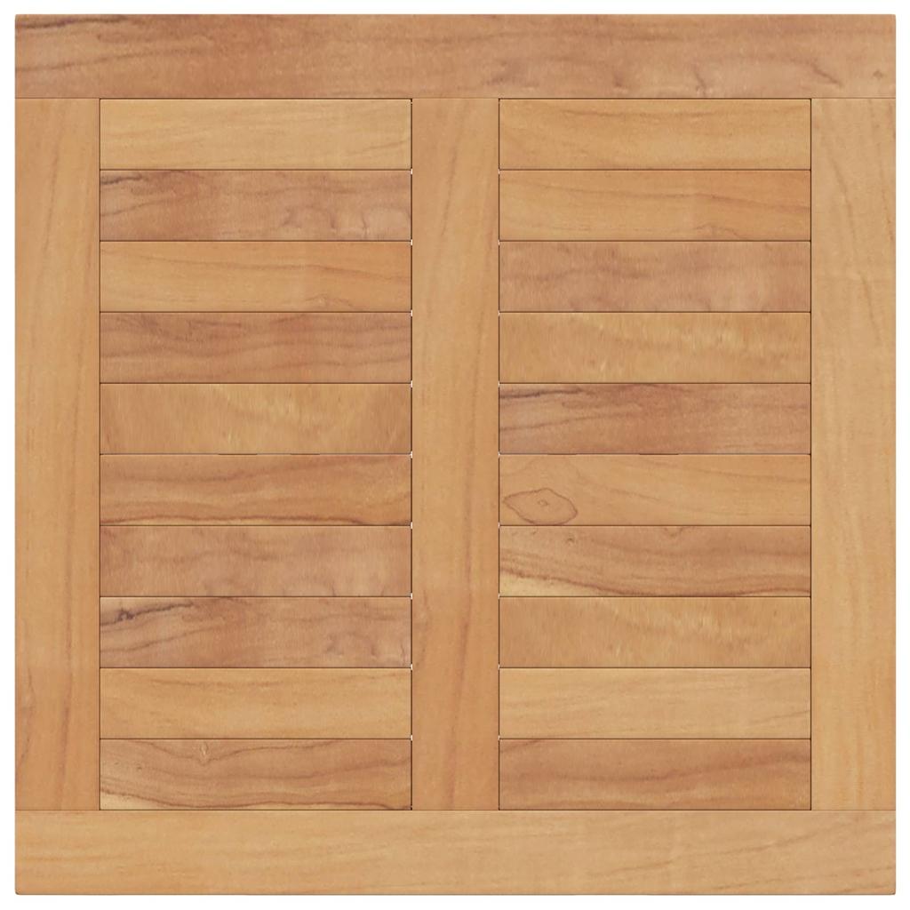 Garden Set 5 pcs. Brown Solid Wood Teak