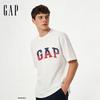 GAP Unisex Logo Print Loose Short-Sleeve T-Shirt