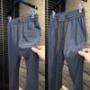 Summer Men's Trend Casual Pants Loose Straight Sports Solid Color Comfortable Versatile Fashion New Tube Pants Pants