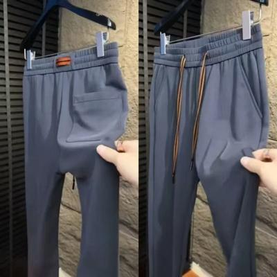Summer Men's Trend Casual Pants Loose Straight Sports Solid Color Comfortable Versatile Fashion New Tube Pants Pants