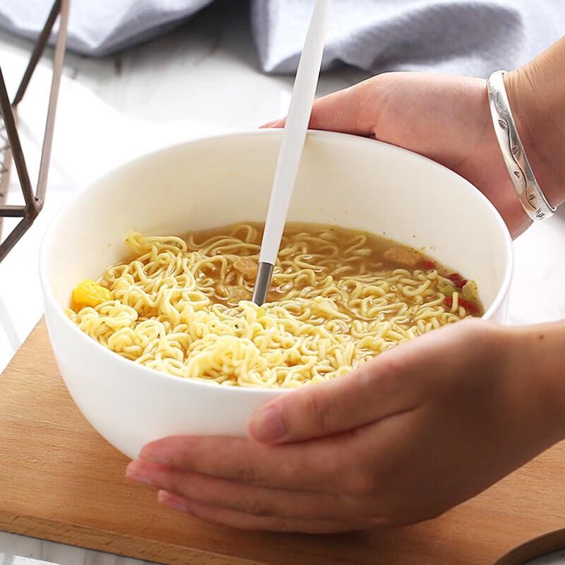 Glazed Summer Korean Style Ceramic Noodle Bowl