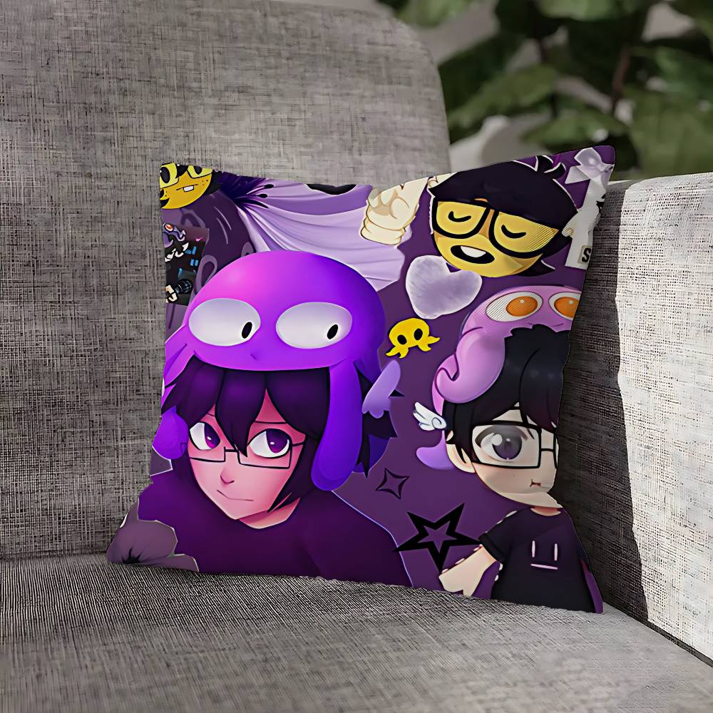 Rapper Saiko Polaris Pillow Case For Sofa Decor Car Office Room Printing Cushion Cover Decorations and Protector 12x12Inch