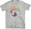 Comfortable Sailor Moon Japanese Pixel Art Streetwear Shirt Artemis Wands Cotton Summer Men and Women TShirt