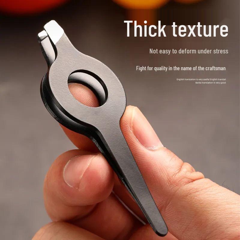 Stainless Steel Tweezers for Beard and Hair Removal, Plucking Tool for Chicken, Duck Feathers, and Pig Bristles