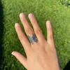 Retro Tibetan Silver Butterfly Ring Women's Fashion Boho Ethnic Turkish Vintage Wedding Rings