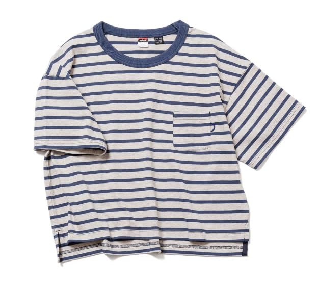 Eco Hybrid Border Tee WL Size NVY x [NANGA] (Women's) (OML NVY)