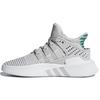 Originals Eqt Bask Adv J Amorti Résistant à l'abrasion Équilibre Mi-montantes Chaussures Lifestyle Enfant Gris Vert Adolescents CQ2362