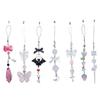 Y2K Phone Chain Cool Girl Sweet Pendant Strap with Star/Bowknot/Butterfly Charm