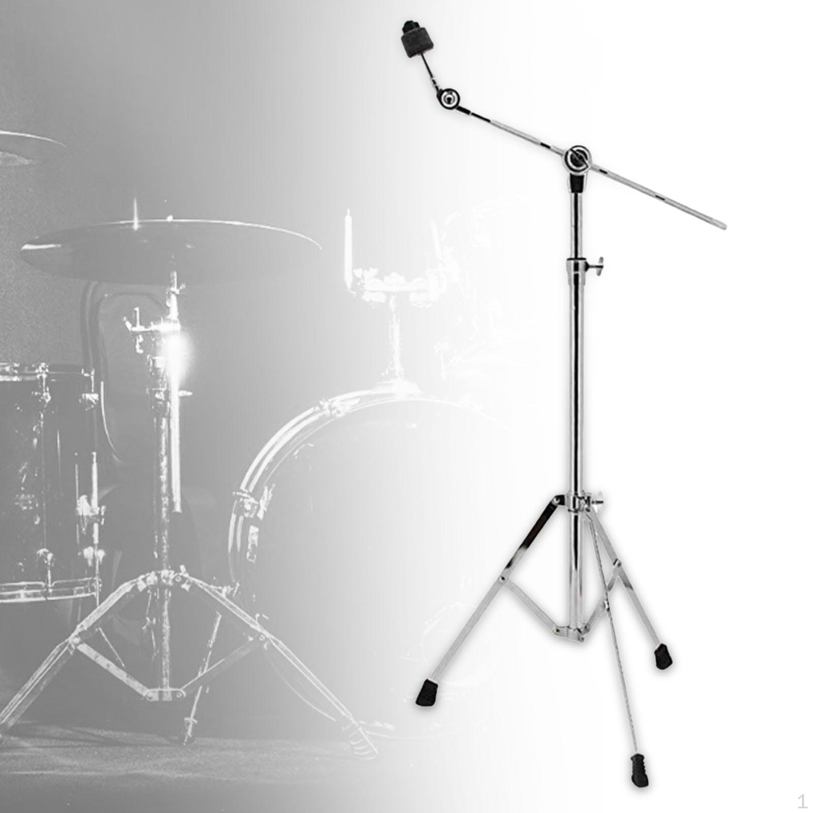 

Cymbal Stand Triangle Bracket Stable Portable Accessory Heavy Weight Adjustable Height