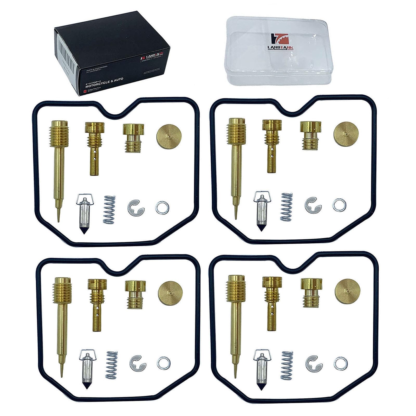 

[ЛендТанк] Kawasaki ZR-7 ZRX1100 ZRX1200R Комплект для ремонта карбюратора Ремонт Восстановление Капитальный ремонт Комплект для ремонта двигателя